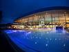 Therme bei Nacht. © Emser Therme
